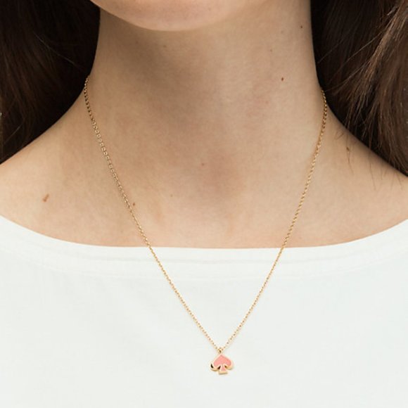 Kate Spade Enamel Pendant and Studs Set - Picture 3 of 4